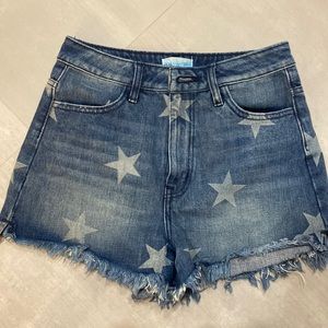 Show Me Your Mumu Denim shorts with stars
